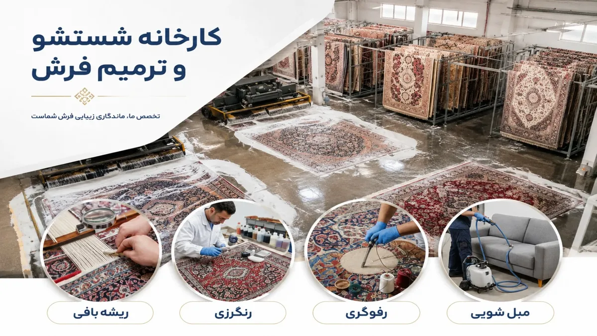 کارخانه قالیشویی ایرانیان